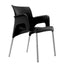 SILLA RESOL SUN | Silla Ocasional para Cafetería Jardín | Inyectado Polipropileno | Protección UV | Interior + Exterior - 03514 - Resol - NOGAL BEAT - silla