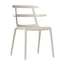 SILLA RESOL TOKYO | Silla Ocasional | Polipropileno | Fibra de Vidrio | Asistida Gas | Brazos | Interior + Exterior - 01617 - Resol - NOGAL BEAT - Sillas