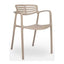 SILLA RESOL TOLEDO AIRE GREEN EDITION | Silla Ocasional | Fibra Vidrio | Polipropileno | Apilable | Reciclada | Interior + Exterior - 05497 - Resol - NOGAL BEAT - Sillas