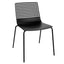 SILLA RESOL WIRE 4 PATAS | Silla Ocasional | Carcasa Fibra Vidrio | Estructura Acero | Apilable | Interior - 04196 - Resol - NOGAL BEAT - Sillas