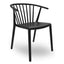 SILLA RESOL WOODY | Silla Ocasional | Fibra Vidrio | Polipropileno | Apilable | Protección UV | Interior + Exterior - 04461 - Resol - NOGAL BEAT - Sillas