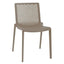 SILLA RESOLl NETKAT | Silla Ocasional | Fibra Vidrio | Polipropileno | Apilable | Protección UV | Interior + Exterior - 00997 - Resol - NOGAL BEAT - Sillas
