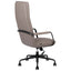 SILLA TECHNO BOND RESPALDO ALTO | Silla Ejecutiva de Respaldo Alto | Base Metal Estrella | Rodajas | Descansabrazos | Reclinable | Technoleather | Interior - Bond Respaldo Alto - Techno - NOGAL BEAT - Silla de oficina