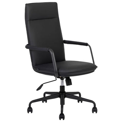 SILLA TECHNO BOND RESPALDO BAJO | Silla Operativa de Respaldo Bajo | Base Metal Estrella | Rodajas | Descansabrazos | Reclinable | Technoleather | Interior - Bond Respaldo Bajo - Techno - NOGAL BEAT - Silla de oficina