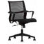 SILLA TECHNO SKETCH Negro | Silla Operativa Trabajo Oficina Despacho Uso Secretarial Frecuente para Horas de Trabajo | Base Estrella Nylon con Rodajas | Negro | Interior - SKETCH Negro - Techno - NOGAL BEAT - Sillas para oficina