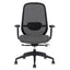 SILLA TECHNO SPIRIT EXPRESS BLACK RESPALDO BAJO | Silla Operativa para Oficina | Tapizado Tela | Base Nylon 5 puntas | Interior - Spirit Express Black Respaldo Bajo - Techno - NOGAL BEAT - silla