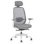 SILLA TECHNO SPIRIT EXPRESS WHITE RESPALDO ALTO | Silla Ejecutiva para Oficina | Tapizado Tela | Base Nylon 5 puntas | Interior - Spirit Express White Respaldo Alto - Techno - NOGAL BEAT - silla