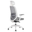 SILLA TECHNO SPIRIT EXPRESS WHITE RESPALDO ALTO | Silla Ejecutiva para Oficina | Tapizado Tela | Base Nylon 5 puntas | Interior - Spirit Express White Respaldo Alto - Techno - NOGAL BEAT - silla