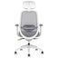 SILLA TECHNO SPIRIT EXPRESS WHITE RESPALDO ALTO | Silla Ejecutiva para Oficina | Tapizado Tela | Base Nylon 5 puntas | Interior - Spirit Express White Respaldo Alto - Techno - NOGAL BEAT - silla