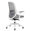 SILLA TECHNO SPIRIT EXPRESS WHITE RESPALDO BAJO | Silla Operativa para Oficina | Tapizado Tela | Base Nylon 5 puntas | Interior - Spirit Express White Respaldo Bajo - Techno - NOGAL BEAT - silla