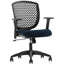 SILLA TECHNO ZOOM | Silla Operativa Oficina Empresa Trabajo Horas de Trabajo Operativa | Base Estrella con Rodajas | Polipropileno | Reclinable | Poliuretano Inyectado | Interior - ZOOM Base Nylon Addison - Techno - NOGAL BEAT - Sillas para oficina