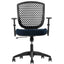 SILLA TECHNO ZOOM | Silla Operativa Oficina Empresa Trabajo Horas de Trabajo Operativa | Base Estrella con Rodajas | Polipropileno | Reclinable | Poliuretano Inyectado | Interior - ZOOM Base Nylon Addison - Techno - NOGAL BEAT - Sillas para oficina