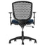 SILLA TECHNO ZOOM | Silla Operativa Oficina Empresa Trabajo Horas de Trabajo Operativa | Base Estrella con Rodajas | Polipropileno | Reclinable | Poliuretano Inyectado | Interior - ZOOM Base Nylon Addison - Techno - NOGAL BEAT - Sillas para oficina