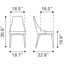 SILLA ZUO MOOR | Silla para Comedor | Base Madera Abedul | Gris | Polipiel 100% Poliuretano | Interior - 100278 - Zuo - NOGAL BEAT - Sillas