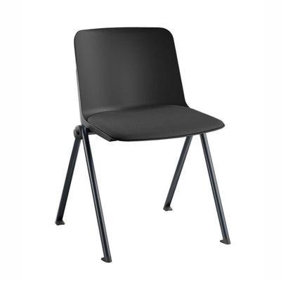 Sillas de Oficina Visita - OFFIHO PLUS OHV - 73 + PANELLO - 43 - Varios Colores - Asiento y Respaldo en Polipropileno - OHV-73 + Panello- 73 - OFFIHO - NOGAL BEAT - Sillas de oficina