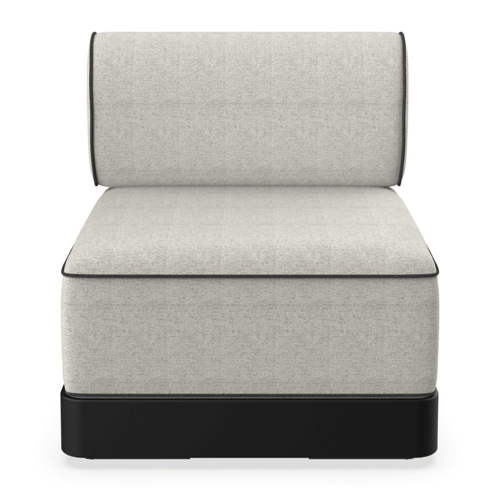Sillón de Áreas de Exterior Modular - RESOL BRISA SILLÓN - Varios Colores - Polipropileno Reciclado con Fibra de Vidrio - Protección UV - 06796 - Resol - NOGAL BEAT - Sofá de Terraza