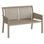 Sillón de Áreas de Exterior y Terrazas 2 Plazas - LABENZE MINUSH 155-20020 - Varios Colores - Con Brazos - 155-20020 - Labenze - NOGAL BEAT - Sofá de Terraza