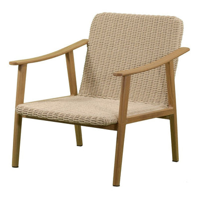 Sillón de Intemperie para Hotel - NOGAL BEAT AMALTA - Beige - Aluminio y Polyratan - SILLÓN AMALTA Beige - CAMCO - NOGAL BEAT - Sofá de Terraza