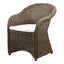 Sillón de Intemperie para Zona de Terraza - NOGAL BEAT ANTERPOWER - Varios Colores - Aluminio y Polyrattan - SILLÓN ANTERPOWER Banana - CAMCO - NOGAL BEAT - Sofá de Terraza