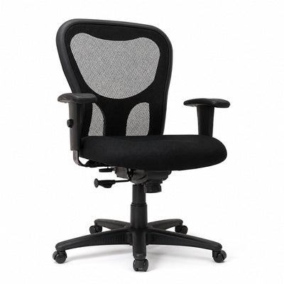 Sillón de Oficina Ejecutivo Respaldo Alto - VERSA ALTUS FREEDOM - Estructura Aluminio - Asiento Tapizado en Tela Pu 60kg/m3 Retardante - AL-321T - VERSA - NOGAL BEAT - Silla Ejecutiva