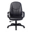Sillón de Oficina Ejecutivo Respaldo Alto - VERSA ALTUS PORTO - Estructura Aluminio - Asiento y Respaldo Tapizados Pu Alto Grado Negro - AL-490 - VERSA - NOGAL BEAT - Silla Ejecutiva