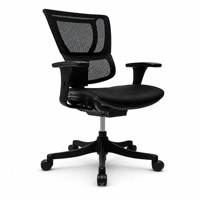Sillón de Oficina Ejecutivo Respaldo Medio - VERSA ALTUS - Estructura Aluminio - Asiento y Respaldo en Malla con Soporte Lumbar y Mecanismo Synchro 1 Palanca - AL-2520 - VERSA - NOGAL BEAT - Silla Ejecutiva