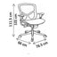 Sillón de Oficina Ejecutivo Respaldo Medio - VERSA ALTUS - Estructura Aluminio - Asiento y Respaldo en Malla con Soporte Lumbar y Miura sin Cabecera - AL-261 - VERSA - NOGAL BEAT - Silla Ejecutiva
