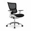Sillón de Oficina Ejecutivo Respaldo Medio - VERSA ALTUS - Estructura Aluminio - Asiento y Respaldo en Malla con Soporte Lumbar y Stella Plus sin Cabecera - AL-2514 - VERSA - NOGAL BEAT - Silla Ejecutiva