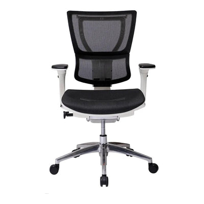 Sillón de Oficina Ejecutivo Respaldo Medio - VERSA ALTUS - Estructura Aluminio - Asiento y Respaldo en Malla con Soporte Lumbar y Stella Plus sin Cabecera - AL-2514 - VERSA - NOGAL BEAT - Silla Ejecutiva