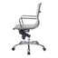 Sillón de Oficina Ejecutivo Respaldo Medio - VERSA ALTUS - Estructura Aluminio - Asiento y Respaldo Tapizado en Pu Gris - AL-652G - VERSA - NOGAL BEAT - Silla Ejecutiva