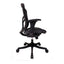 Sillón de Oficina Ejecutivo Respaldo Medio - VERSA ALTUS MIURA - Estructura Aluminio - Asiento y Respaldo en Malla con Soporte Lumbar - AL-268 - VERSA - NOGAL BEAT - Silla Ejecutiva