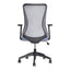 Sillón de Oficina Ejecutivo - VERSA ALTUS ETNA - Estructura Aluminio - Asiento Tapizado en Tela y Respaldo en Malla - AL-2631 - VERSA - NOGAL BEAT - Silla Ejecutiva