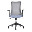 Sillón de Oficina Ejecutivo - VERSA ALTUS ETNA - Estructura Aluminio - Asiento Tapizado en Tela y Respaldo en Malla - AL-2631 - VERSA - NOGAL BEAT - Silla Ejecutiva