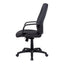 Sillón de Oficina Ejecutivo - VERSA ALTUS KOMFORT - Estructura Aluminio - Asiento y Respaldo Tapizados en Tela Forma Ergonómica - AL-470 - VERSA - NOGAL BEAT - Silla Ejecutiva