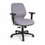 Sillón de Oficina Gerencial Uso Rudo Ergonómico - VERSA ALTUS BARCELONA - Estructura Aluminio - Asiento Tapizado en Tela con Concha Inferior Polipropileno - AL-450 - VERSA - NOGAL BEAT - Silla Directiva