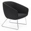 Sillón de Recepción 1 Plaza - LABENZE BECK - Asiento y Respaldo Tapizados - 155-20840-000 GRADO 0 - Labenze - NOGAL BEAT - Sillón Ocasional