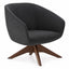 Sillón de Recepción 1 Plaza - LABENZE BECK - Asiento y Respaldo Tapizados - 155-20830-000 GRADO 0 - Labenze - NOGAL BEAT - Sillón Ocasional