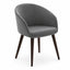 Sillón de Recepción 1 Plaza - LABENZE GALA - Varios Colores - Tapizado con Respaldo y Descansabrazos - 155-33000-000 GRADO 0 - Labenze - NOGAL BEAT - Sillón Ocasional