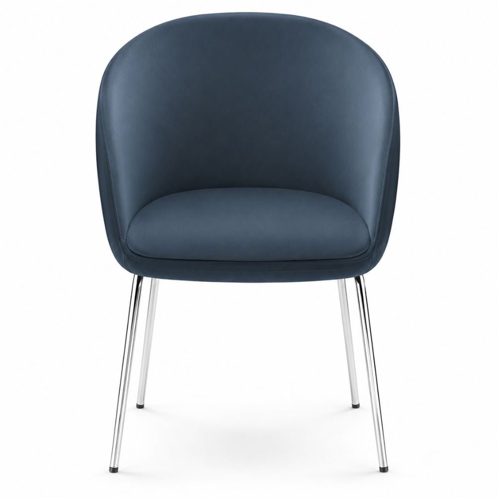 Sillón de Recepción 1 Plaza - LABENZE GALA - Varios Colores - Tapizado con Respaldo y Descansabrazos - 155-33045-CRO GRADO 0 - Labenze - NOGAL BEAT - Sillón Ocasional