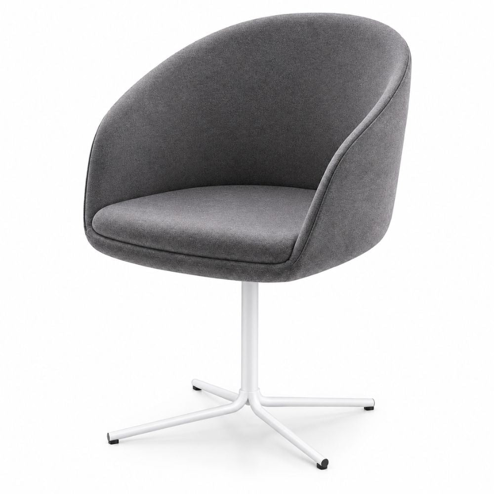 Sillón de Recepción 1 Plaza - LABENZE GALA - Varios Colores - Tapizado con Respaldo y Descansabrazos - 155-33010-BCO GRADO 0 - Labenze - NOGAL BEAT - Sillón Ocasional