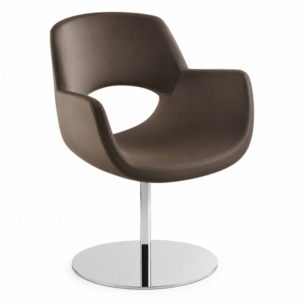Sillón de Recepción 1 Plaza - LABENZE KIRA - Varios Colores - Tapizado con Respaldo y Descansabrazos - 155-19050-000 GRADO 0 - Labenze - NOGAL BEAT - Sillón Ocasional
