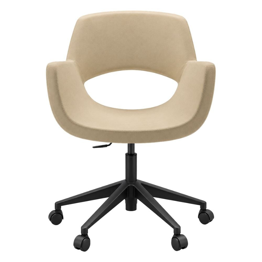 Sillón de Recepción 1 Plaza - LABENZE KIRA - Varios Colores - Tapizado con Respaldo y Descansabrazos - 155-19025-NGO GRADO 0 - Labenze - NOGAL BEAT - Sillón Ocasional