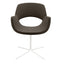 Sillón de Recepción 1 Plaza - LABENZE KIRA - Varios Colores - Tapizado con Respaldo y Descansabrazos - 155-19010-BCO GRADO 0 - Labenze - NOGAL BEAT - Sillón Ocasional