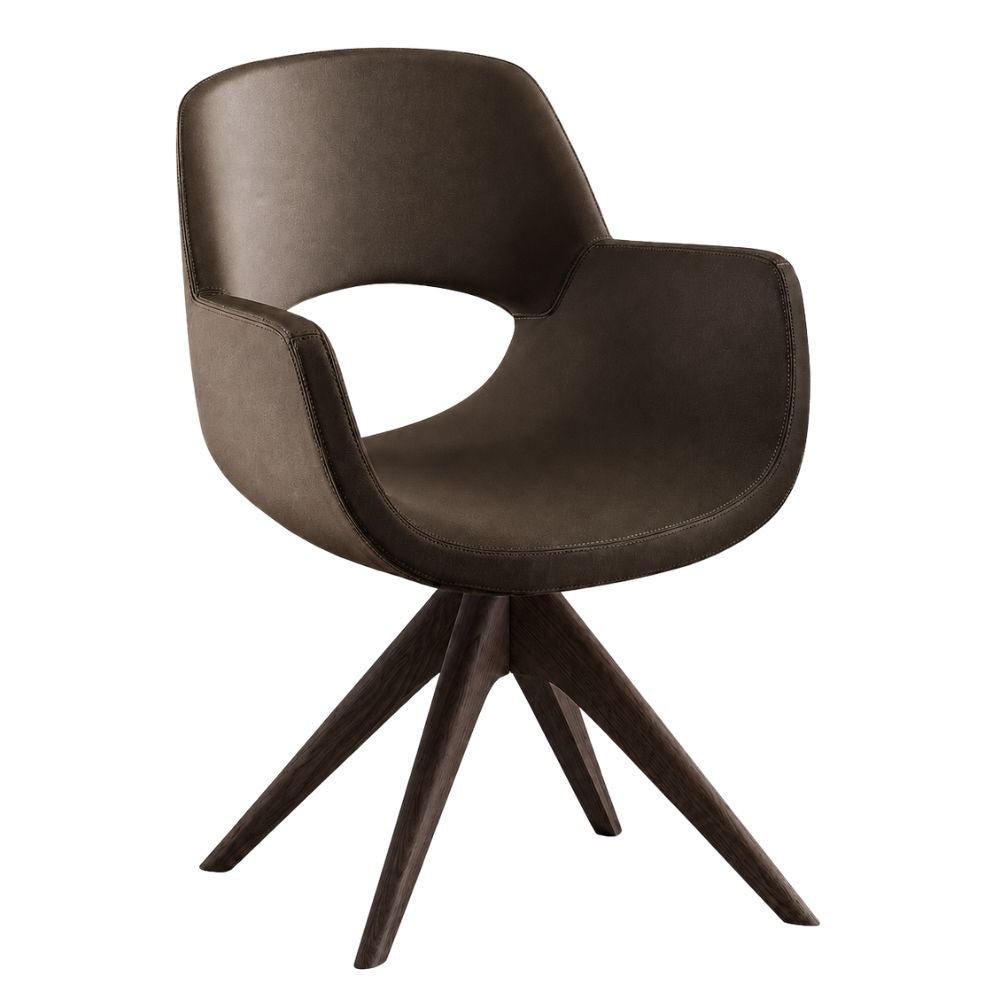 Sillón de Recepción 1 Plaza - LABENZE KIRA - Varios Colores - Tapizado con Respaldo y Descansabrazos - 155-19030-000 GRADO 0 - Labenze - NOGAL BEAT - Sillón Ocasional