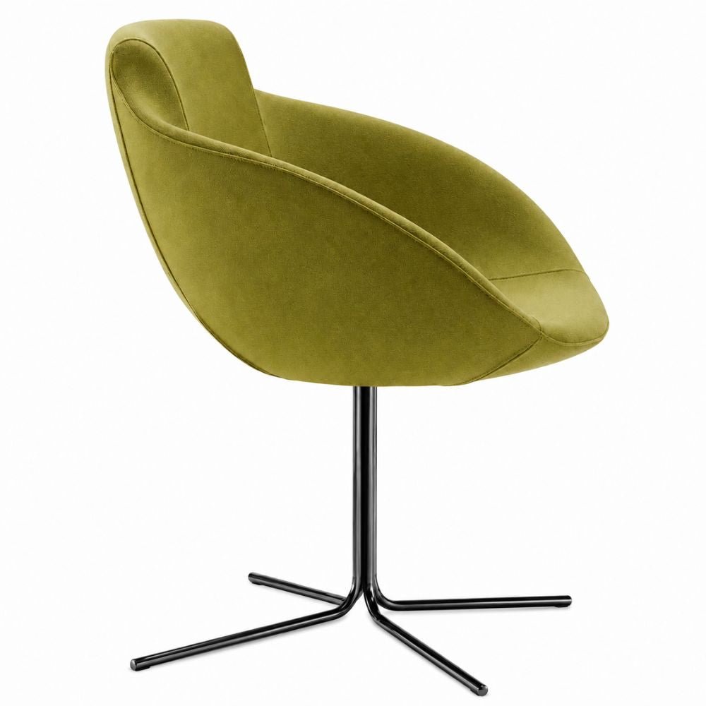 Sillón de Recepción de Una Plaza - LABENZE TULA - Varios Colores - Tapizado - 155-18010-NGO GRADO 0 - Labenze - NOGAL BEAT - Sillón Ocasional