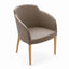 Sillón de Sala de Espera Madera - LABENZE BRIGIDA 155-10500-000 - Varios Colores - Tapizado con Respaldo y Descansabrazos - 155-10500-000 GRADO 0 - Labenze - NOGAL BEAT - Sillón Ocasional