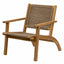 Sillón de Terraza para Cafetería - NOGAL BEAT NOA - Varios Colores - Madera de Acacia y Cuerda - SILLÓN NOA Beige - CAMCO - NOGAL BEAT - Sofá de Terraza