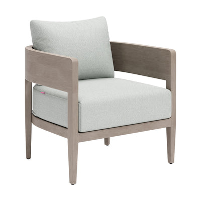 Sillón de Terraza para Spa - ZUO FORET - Verde - Asiento y Respaldo Tapizados con Tela para Exterior - 704286 - Zuo - NOGAL BEAT - Sofá de Terraza