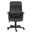 SILLÓN NOGAL BEAT E - 400 | Sillón Ejecutivo | Unibloque Madera | Asiento Respaldo Vinil | Brazos Fijos Nylon | Altura Ajustable | Reclinable | Base Estrella Nylon | Interior - E - 400 - ALBAR - NOGAL BEAT - Sillas de oficina