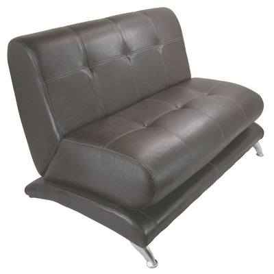 SILLÓN NOGAL BEAT E-62200 | Sillón Ocasional para Sala de Estar | Hule Espuma | Estructura Madera Patas Metálicas | Interior - E-62200 - GERSA - NOGAL BEAT - Sillones